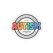 Autism Acceptance 2025 - Blooms of Color All Around Sticker