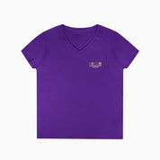 Autism Awareness 2025 - Tree of Acceptance Ladies V-Neck T-Shirt