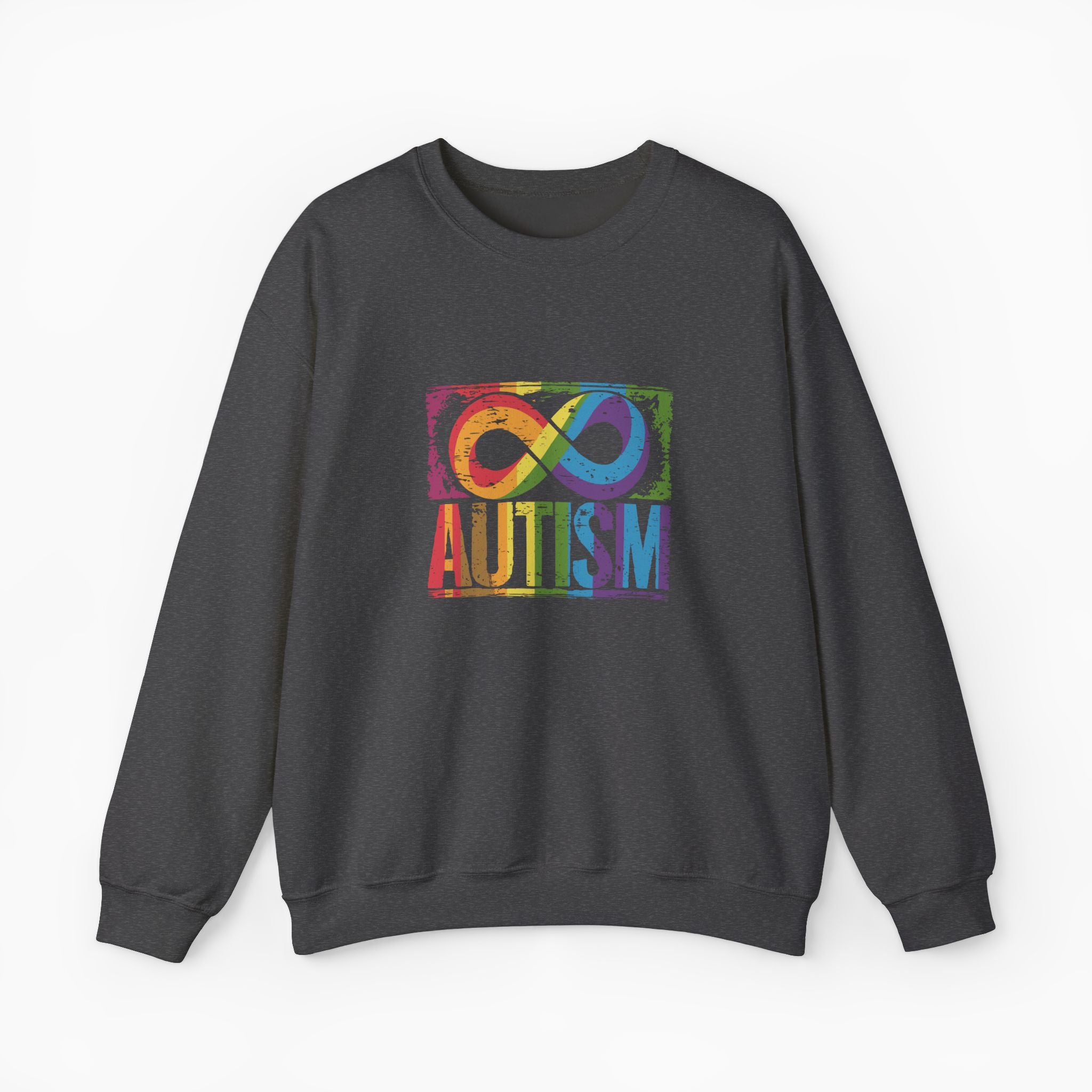 Autism Grunge Infinity Rainbow Sweatshirt