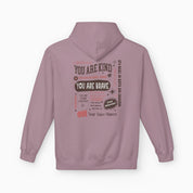 Together We Bloom Tag Free Hoodie