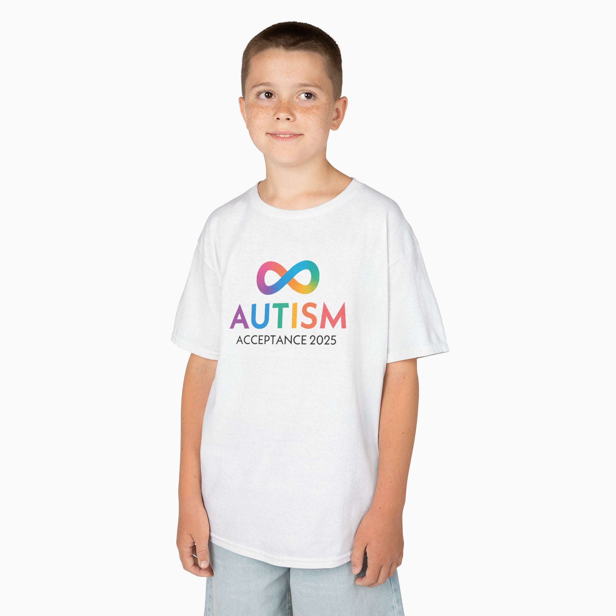 Autism Awareness 2025 - Infinity Acceptance Youth T-Shirt