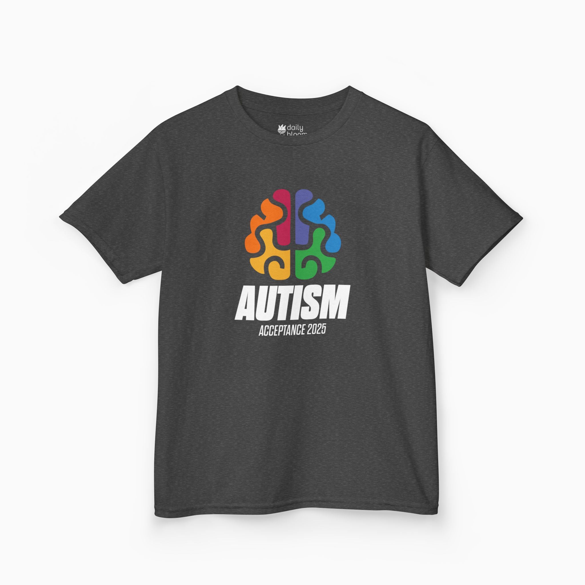 Autism Awareness 2025 - Brainbow Youth T-Shirt