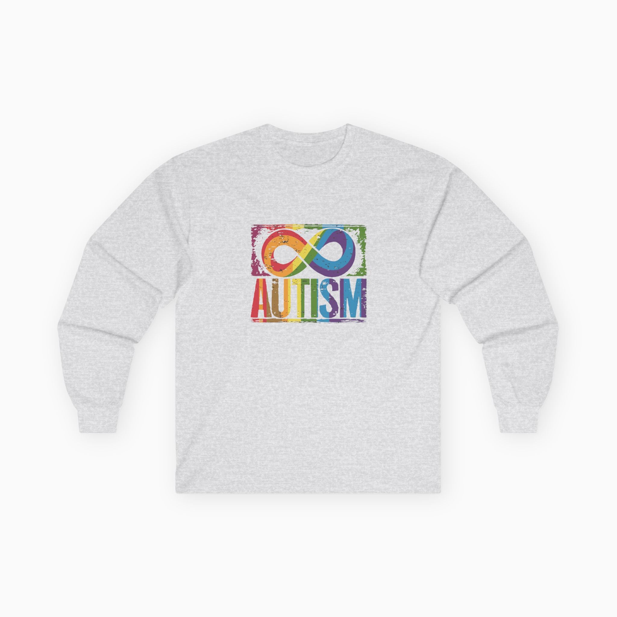 Autism Grunge Infinity Rainbow Long Sleeve T-Shirt