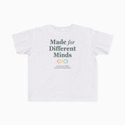 Autism Kids clothes - Made For Different Minds Toddler T-Shirt - Daily Bloom