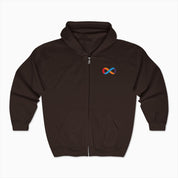I Love Someone With Autism Zip Up Hoodie