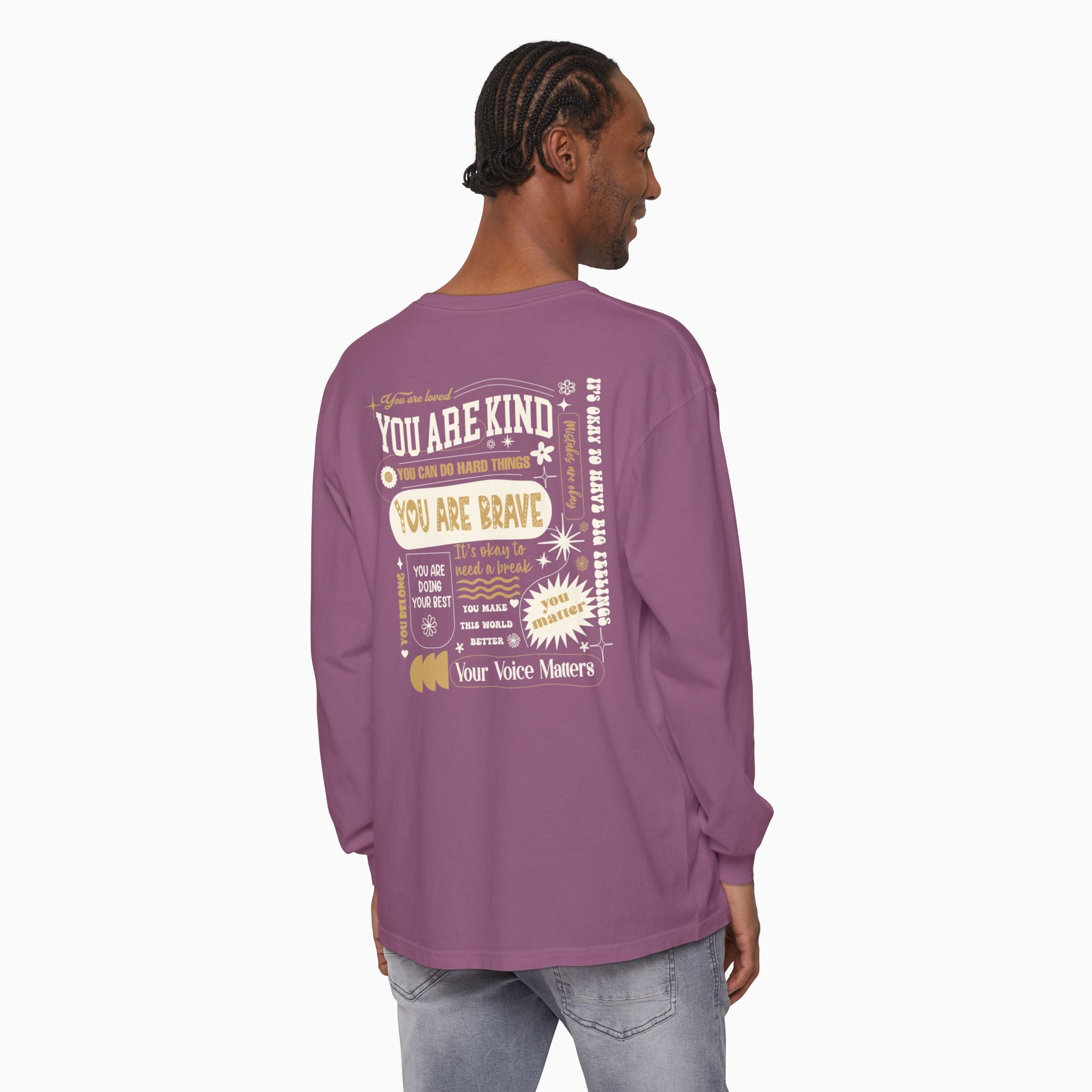 Together We Bloom Comfort Colors Long Sleeve T-Shirt