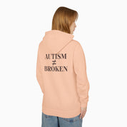 Autism ≠ Broken Comfort Colors Lightweight Hoodie