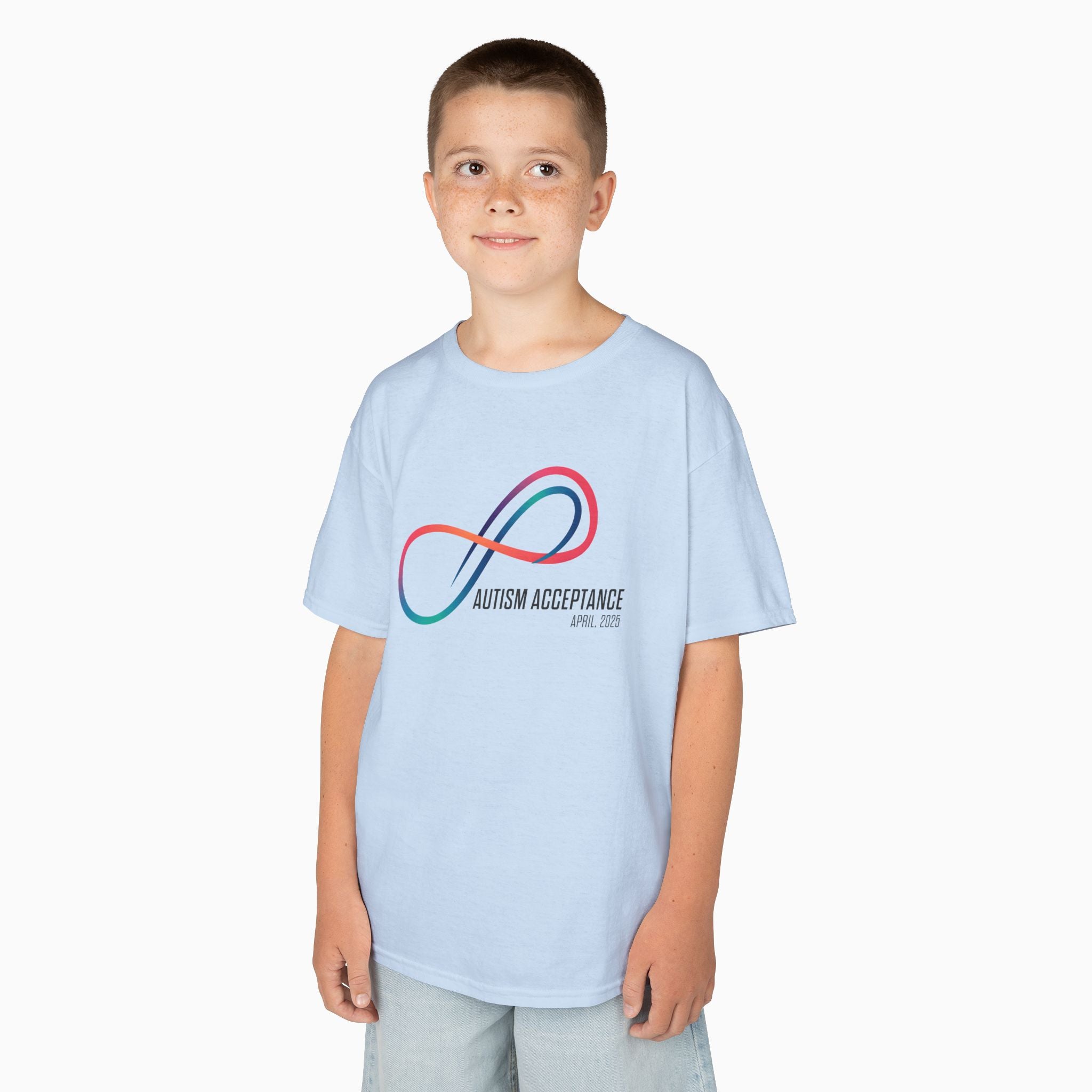 Autism Awareness 2025 - Loop of Acceptance Youth T-Shirt