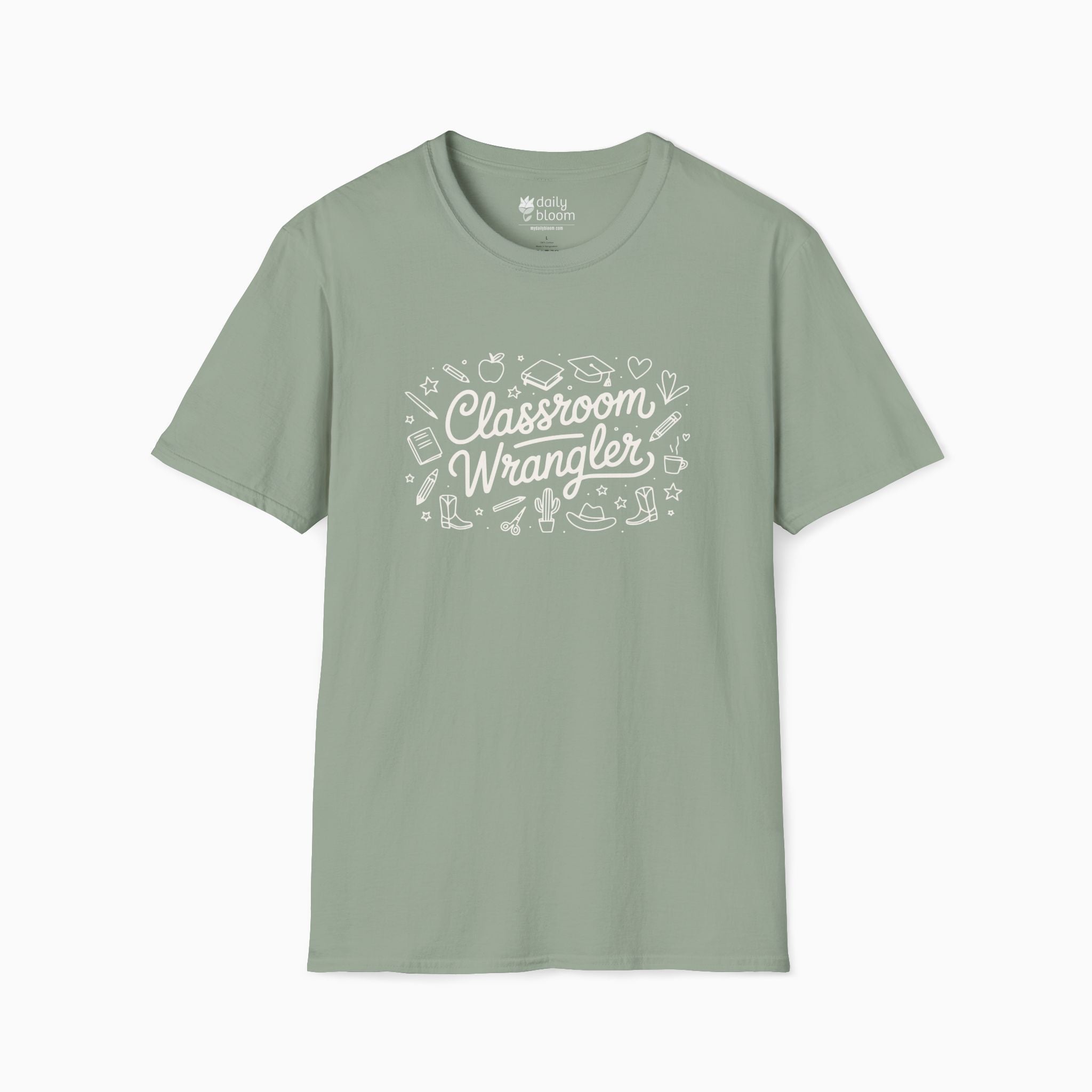Classroom Wrangler Tag-Free Tee