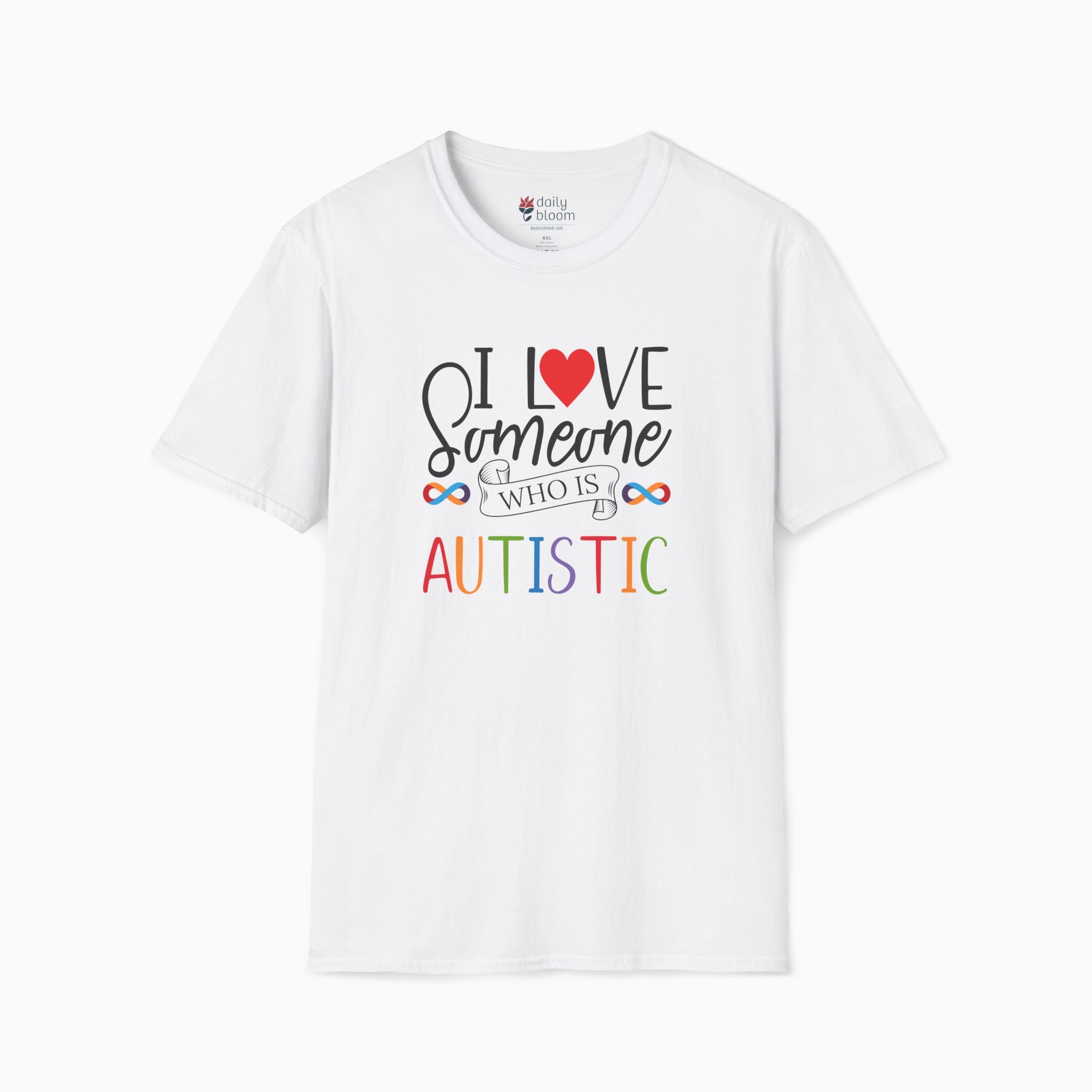 I Love Someone Who Is Autistic Tee