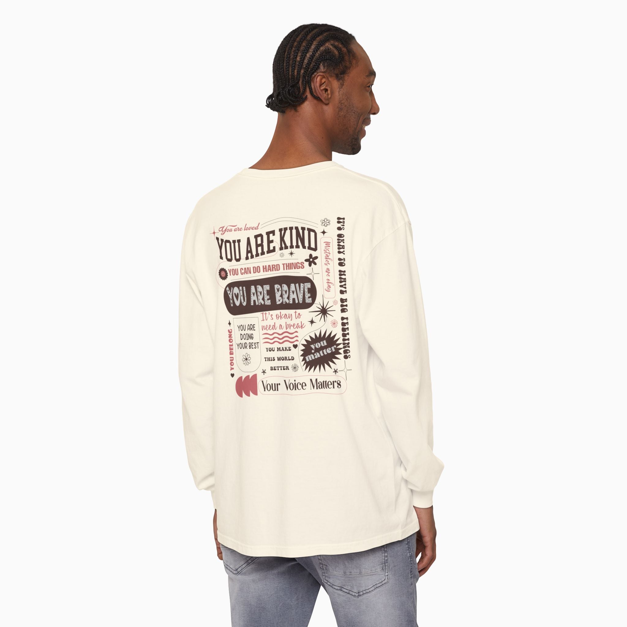 Together We Bloom Comfort Colors Long Sleeve T-Shirt