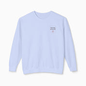 Together We Bloom Comfort Colors Lightweight Sweatshirt