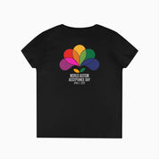 Autism Awareness 2025 - Spectrum in Bloom Ladies V-Neck T-Shirt