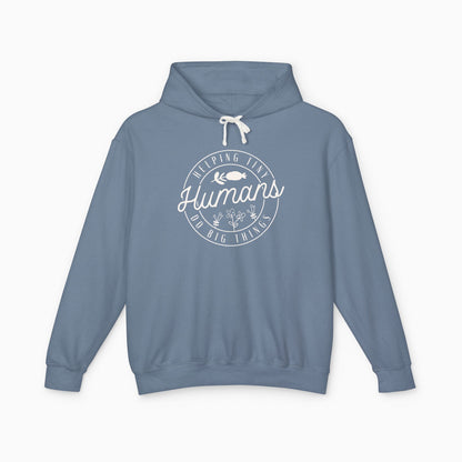 Helping Tiny Humans Do Big Things Comfort Colors Lightweight Hoodie