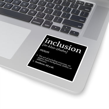 Autism Paper products - Inclusion Definition - Southern Style Square Sticker - Daily Bloom