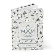 Mothers Day 2025 - Mom Cross Personalized Hardcover Journal Notebook