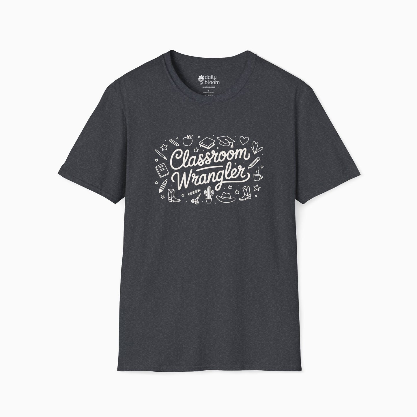Classroom Wrangler Tag-Free Tee