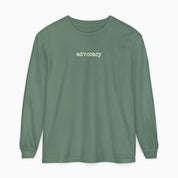 Advocacy Statement Comfort Colors Long Sleeve T-Shirt