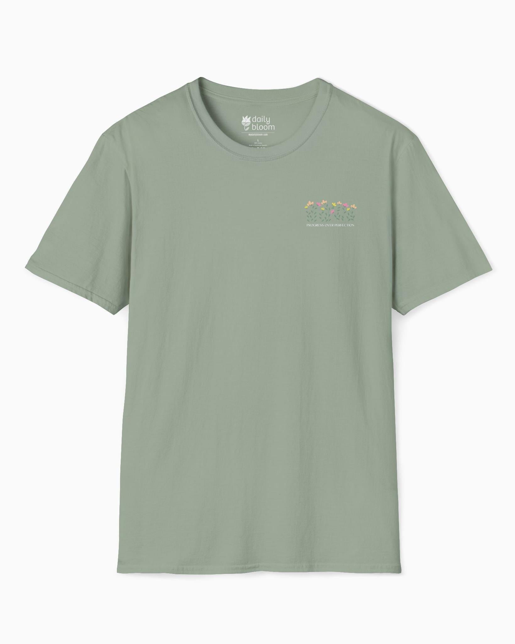 Progress over Perfection Tee w/ Back Print