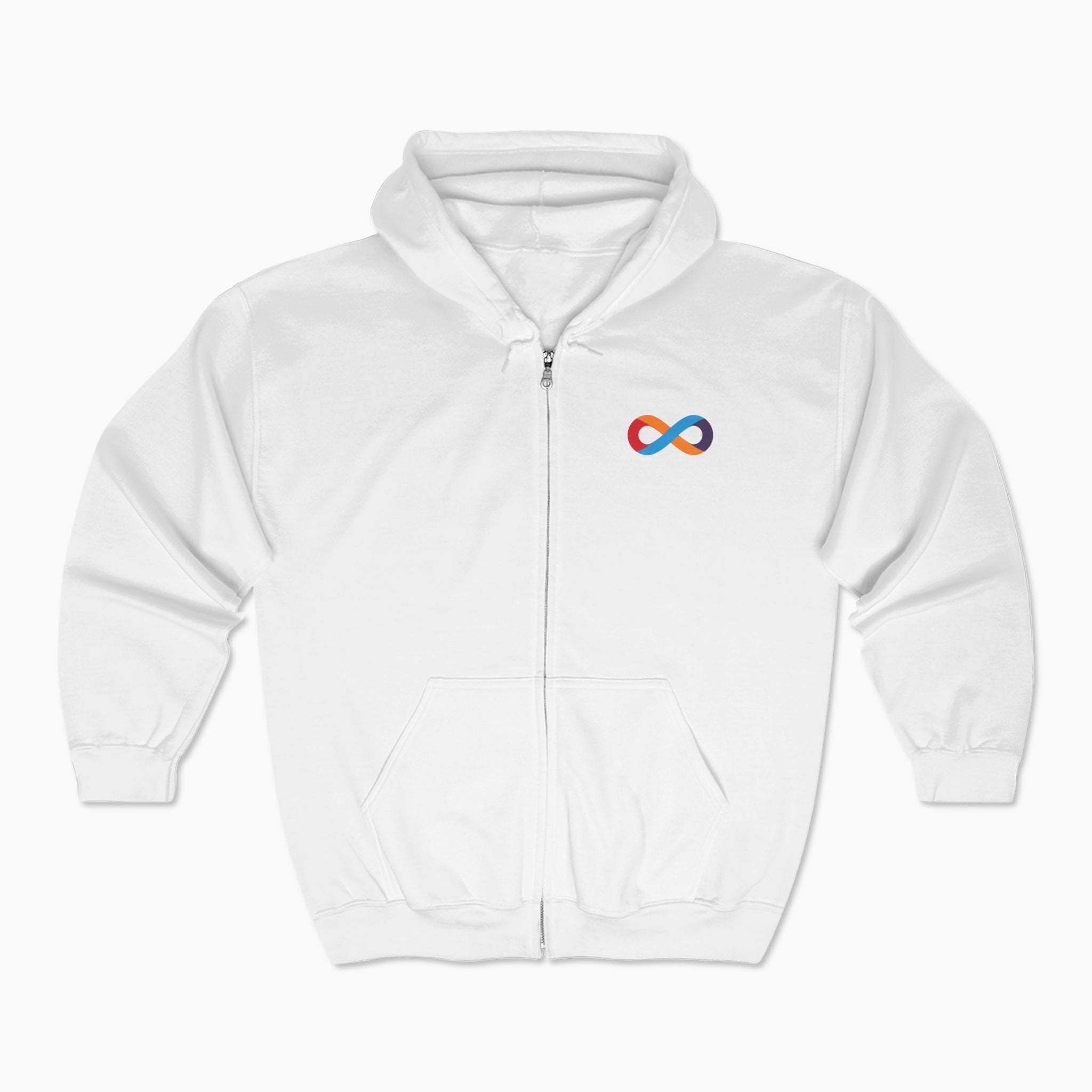 I Love Someone With Autism Zip Up Hoodie