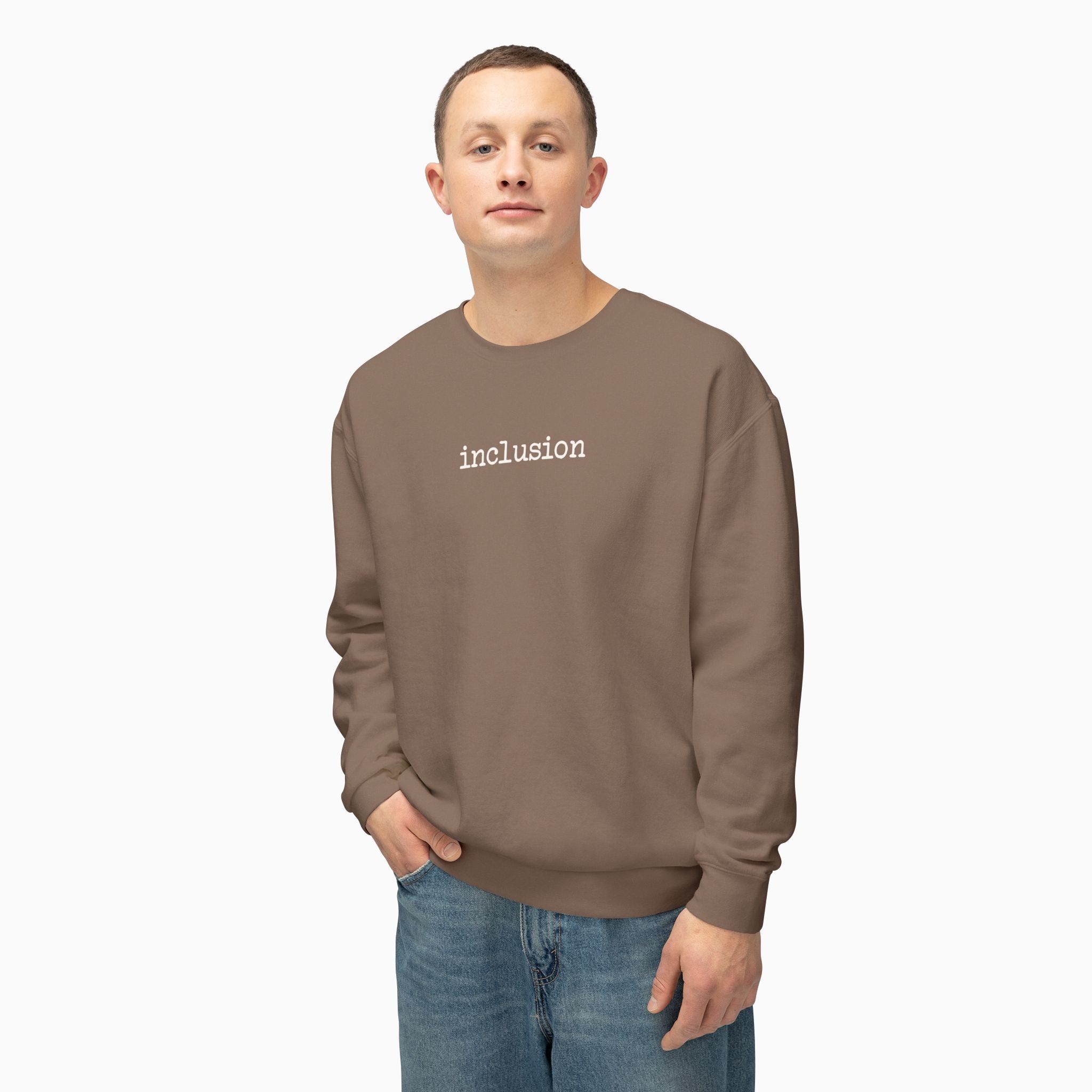 Inclusion Statement Comfort Colors Lightweight Sweatshirt