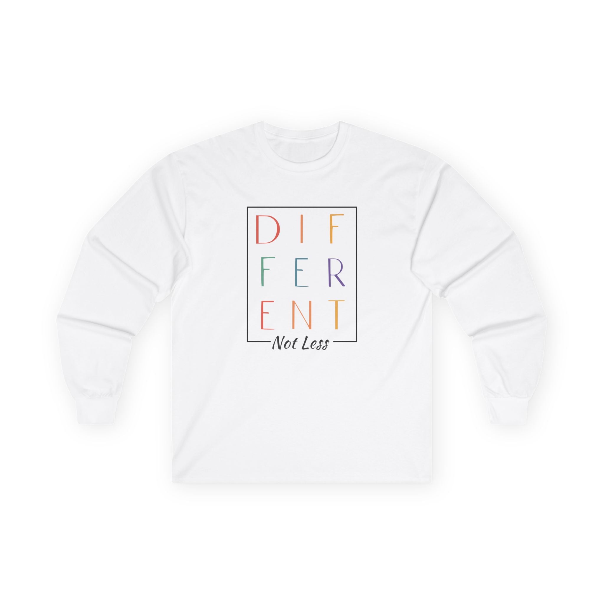 Autism Long - sleeve - Different Not Less Long Sleeve T-Shirt - Daily Bloom