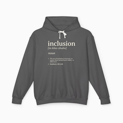 Inclusion Definition Comfort Colors Lightweight Hoodie