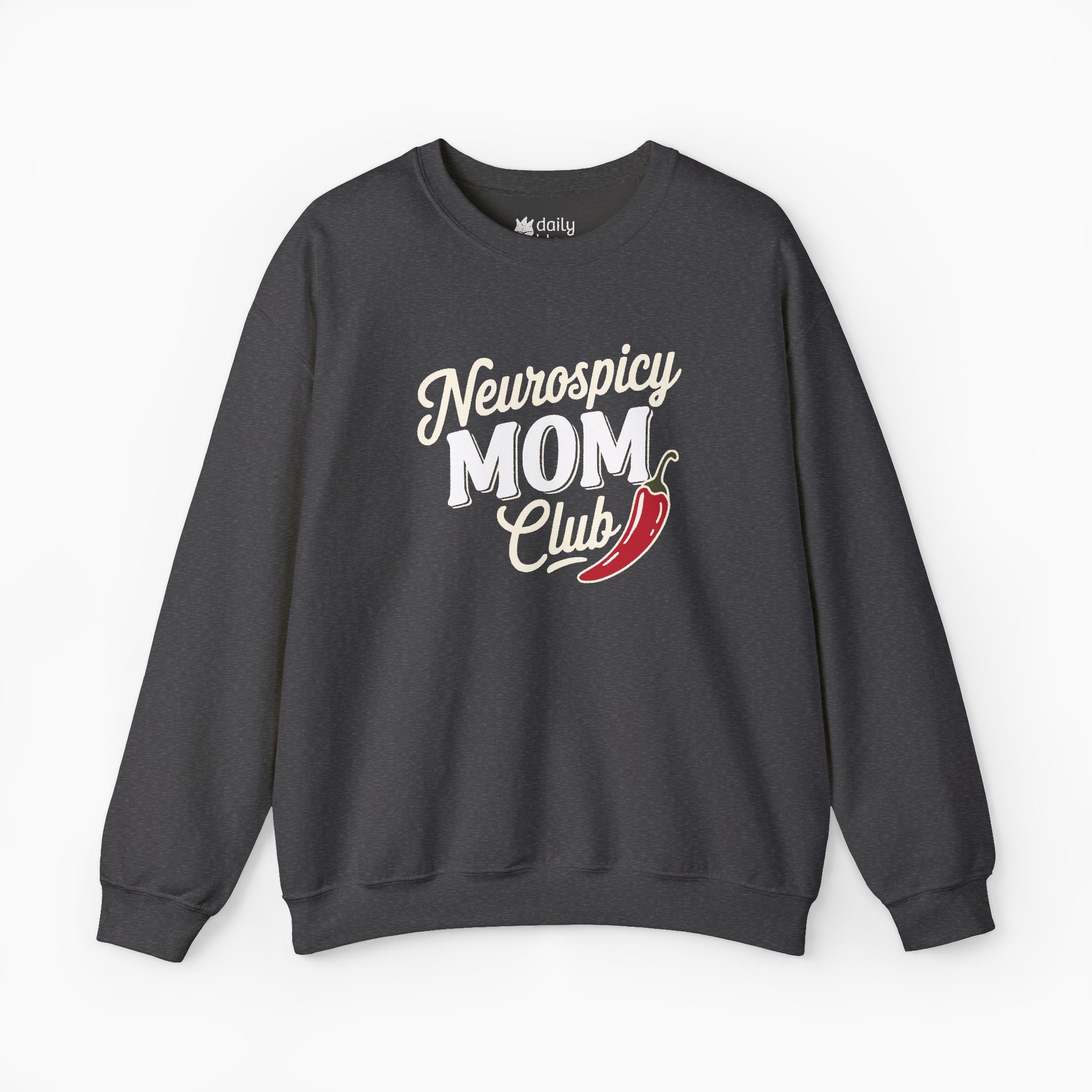 Autism Sweatshirt - Neurospicy Mom Club Sweatshirt Tag Free - Daily Bloom