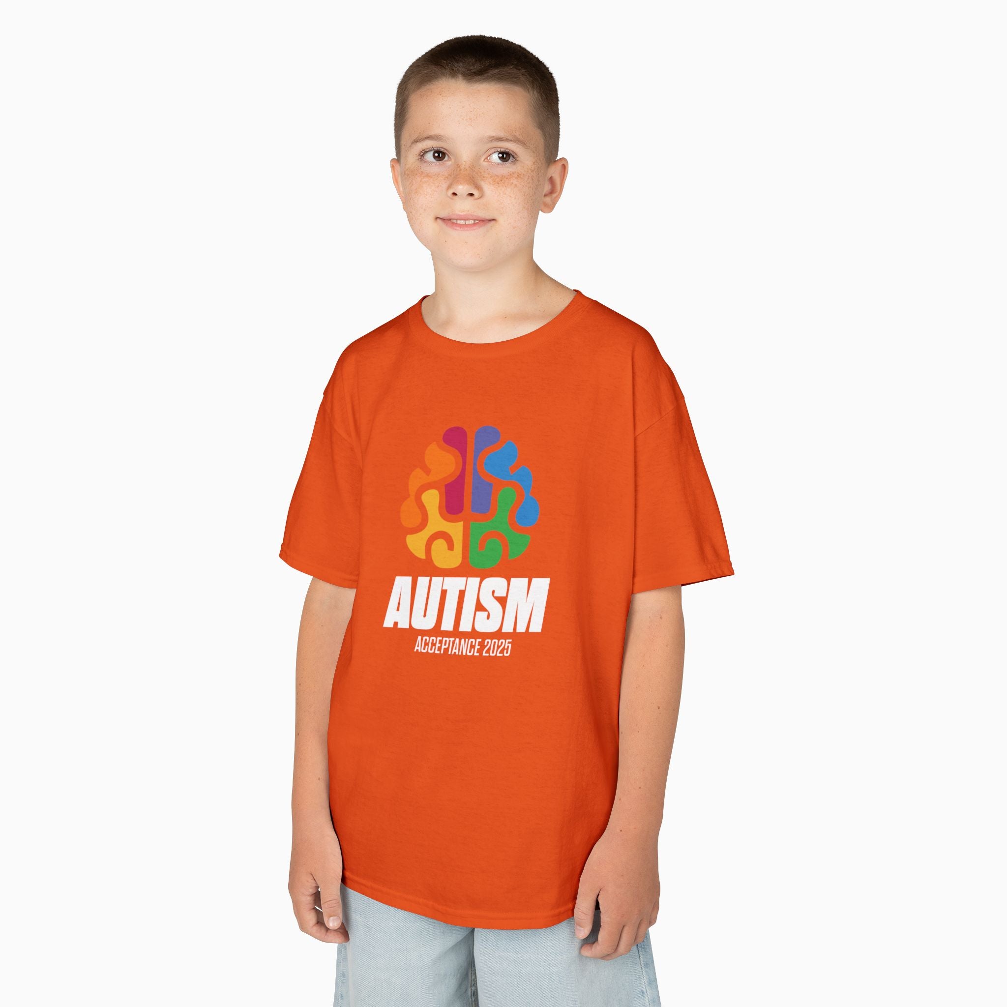 Autism Awareness 2025 - Brainbow Youth T-Shirt