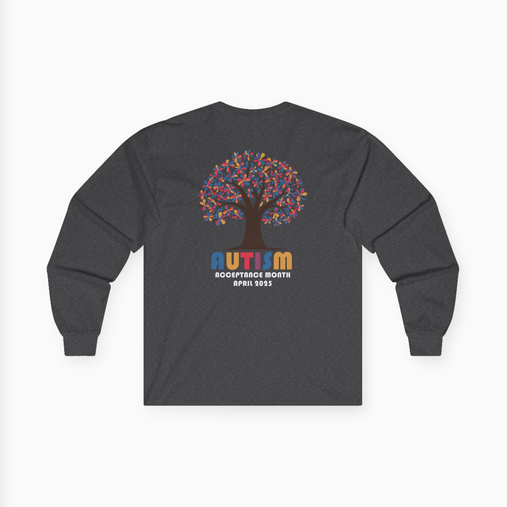 Autism Awareness 2025 - Tree of Acceptance Long Sleeve Tee