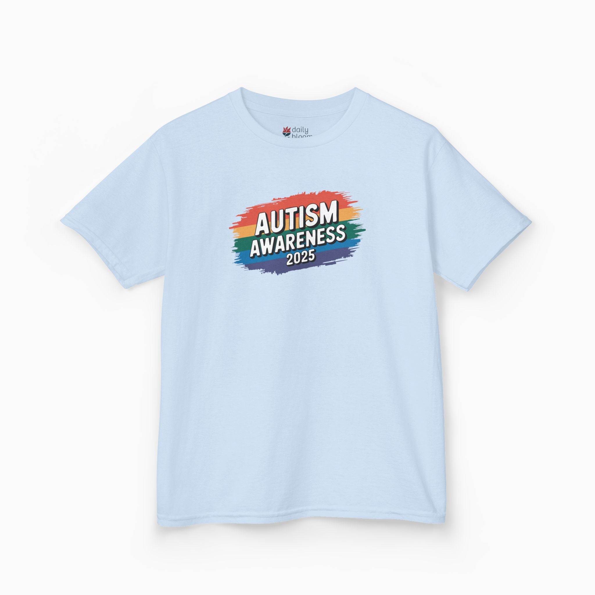 Autism Awareness 2025 - Brushstrokes of Awareness Youth T-Shirt
