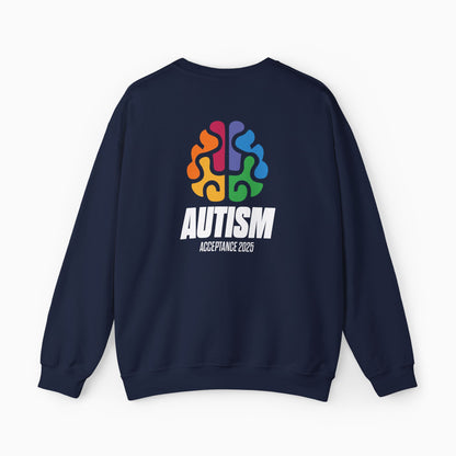 Autism Awareness 2025 - Brainbow Sweatshirt