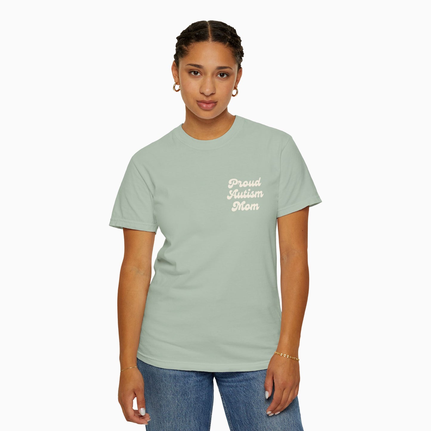 Proud Autism Mom Comfort Colors Tee