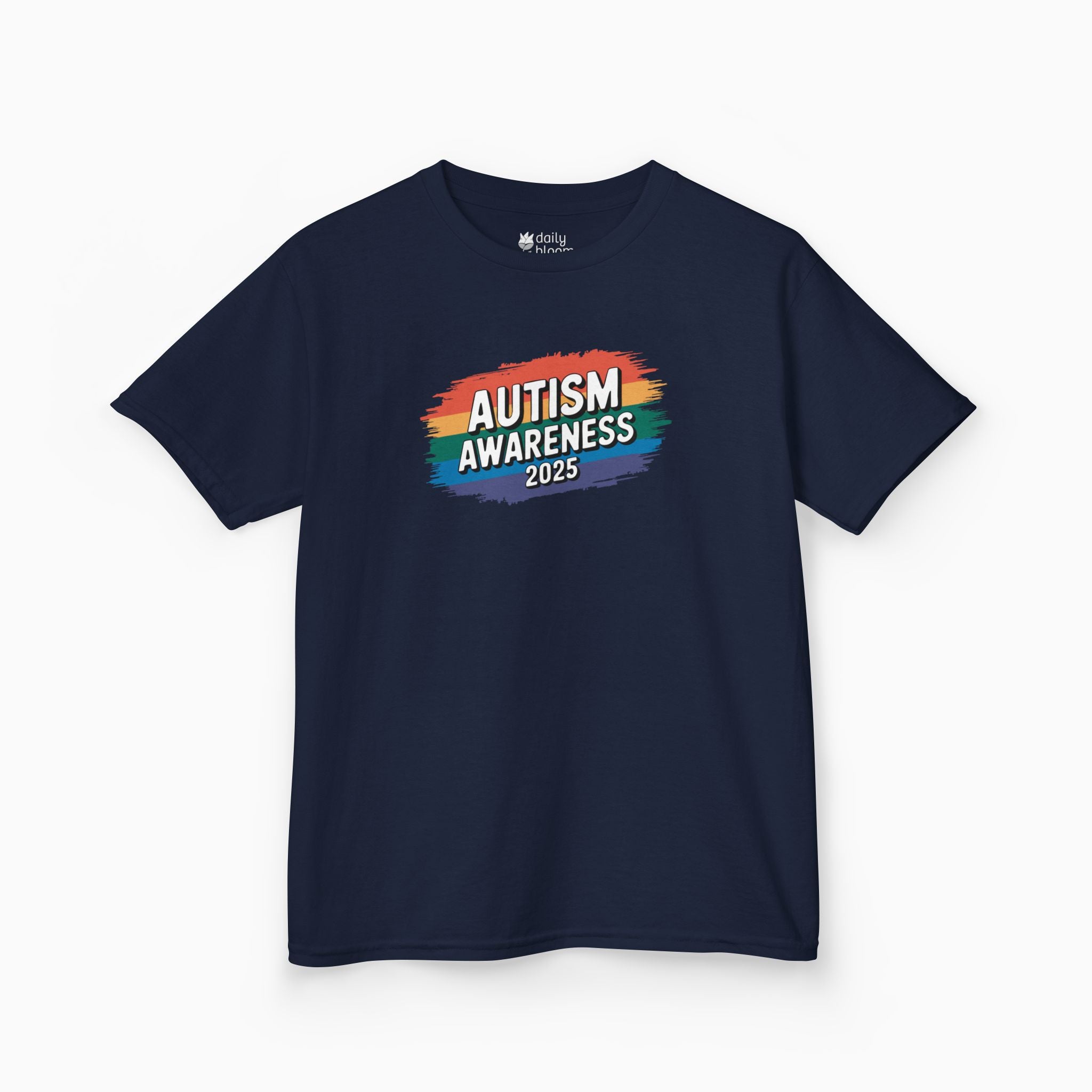 Autism Awareness 2025 - Brushstrokes of Awareness Youth T-Shirt
