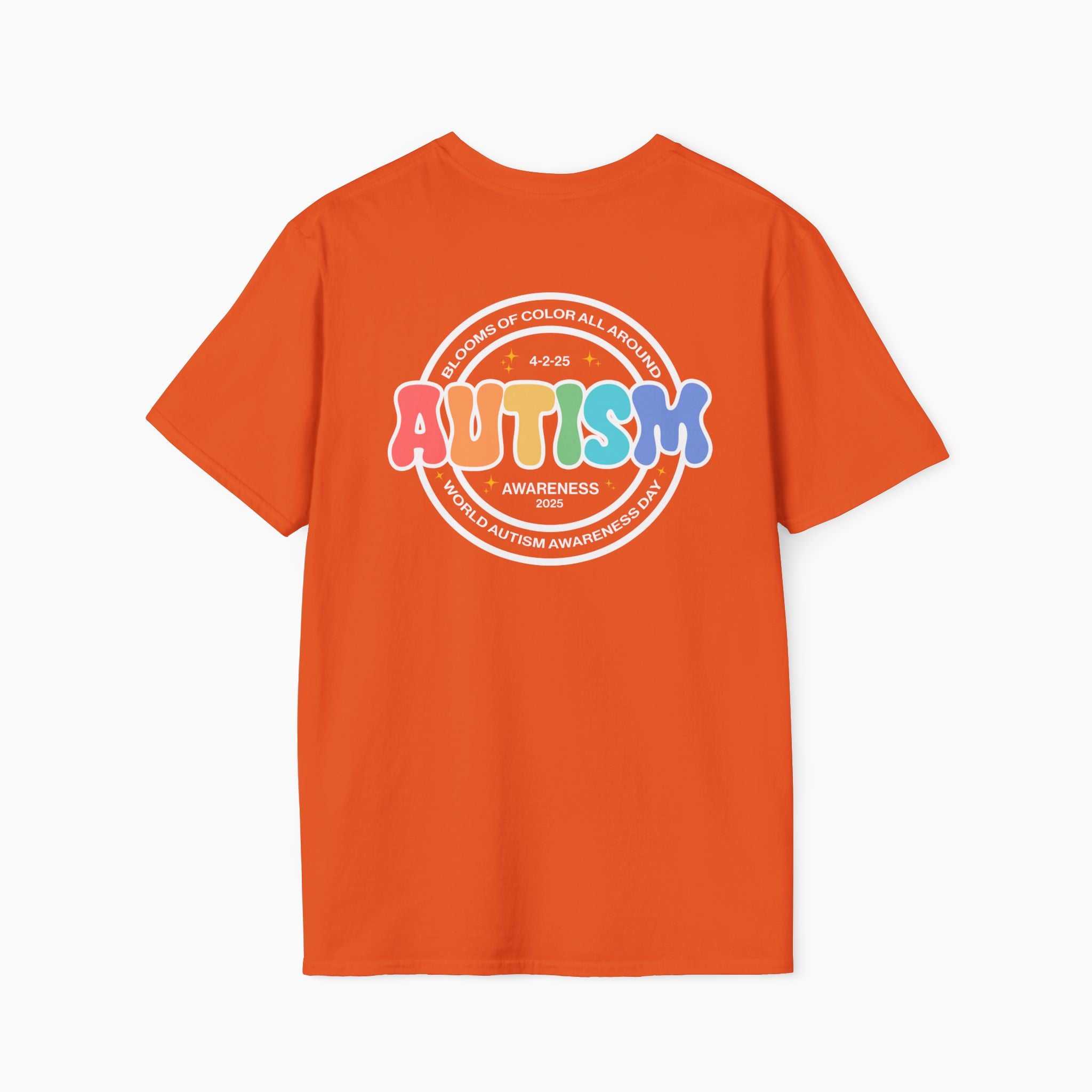 Autism Awareness 2025 - Blooms of Color All Around T-Shirt