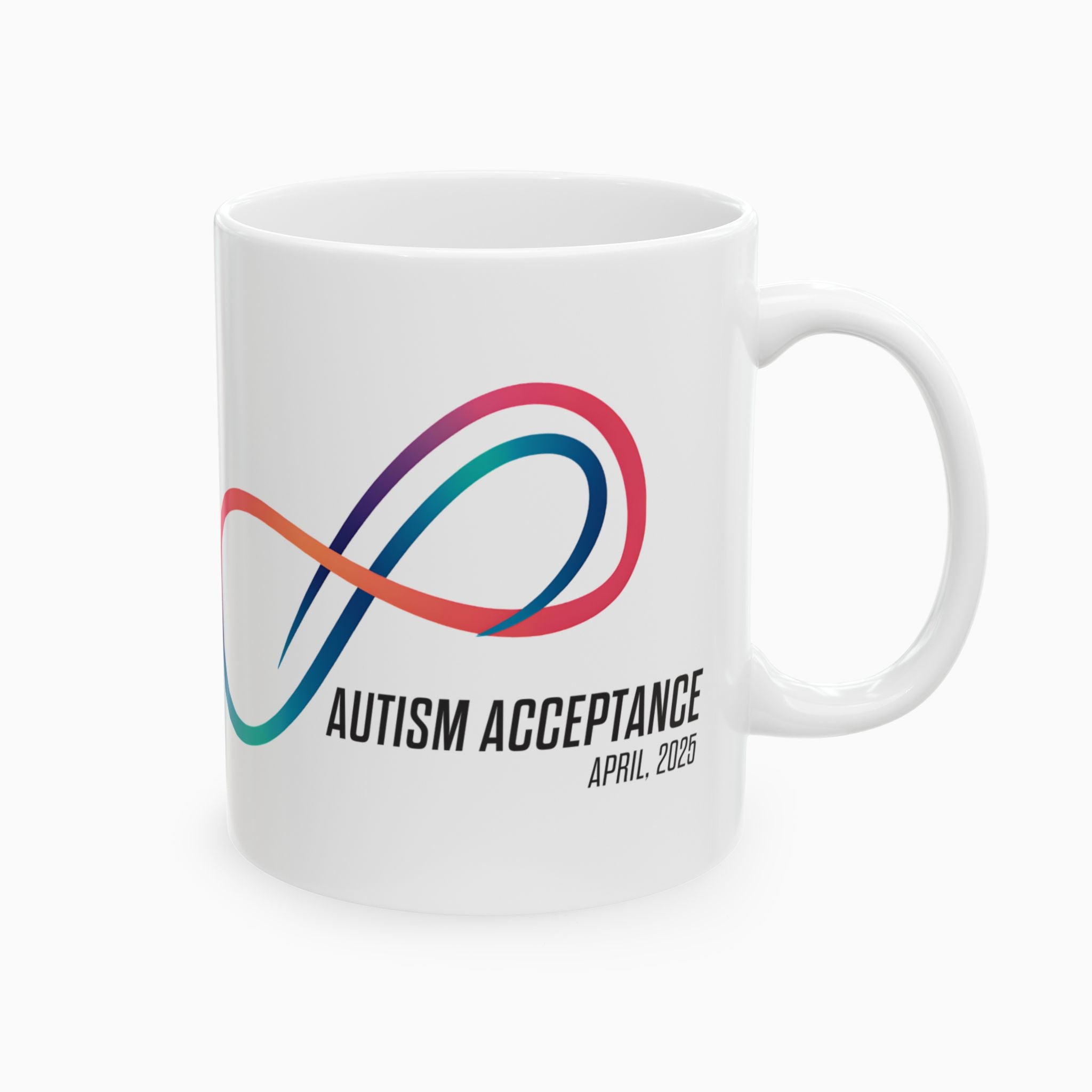 Autism Awareness 2025 - Loop of Acceptance Ceramic Mug