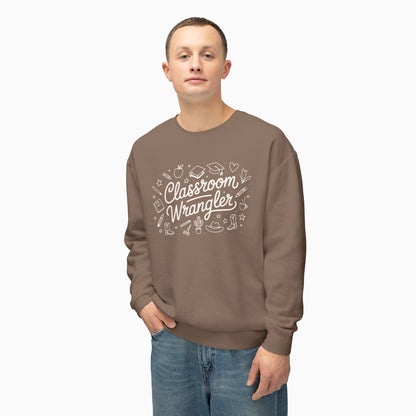 Classroom Wrangler Comfort Colors Lightweight Sweatshirt