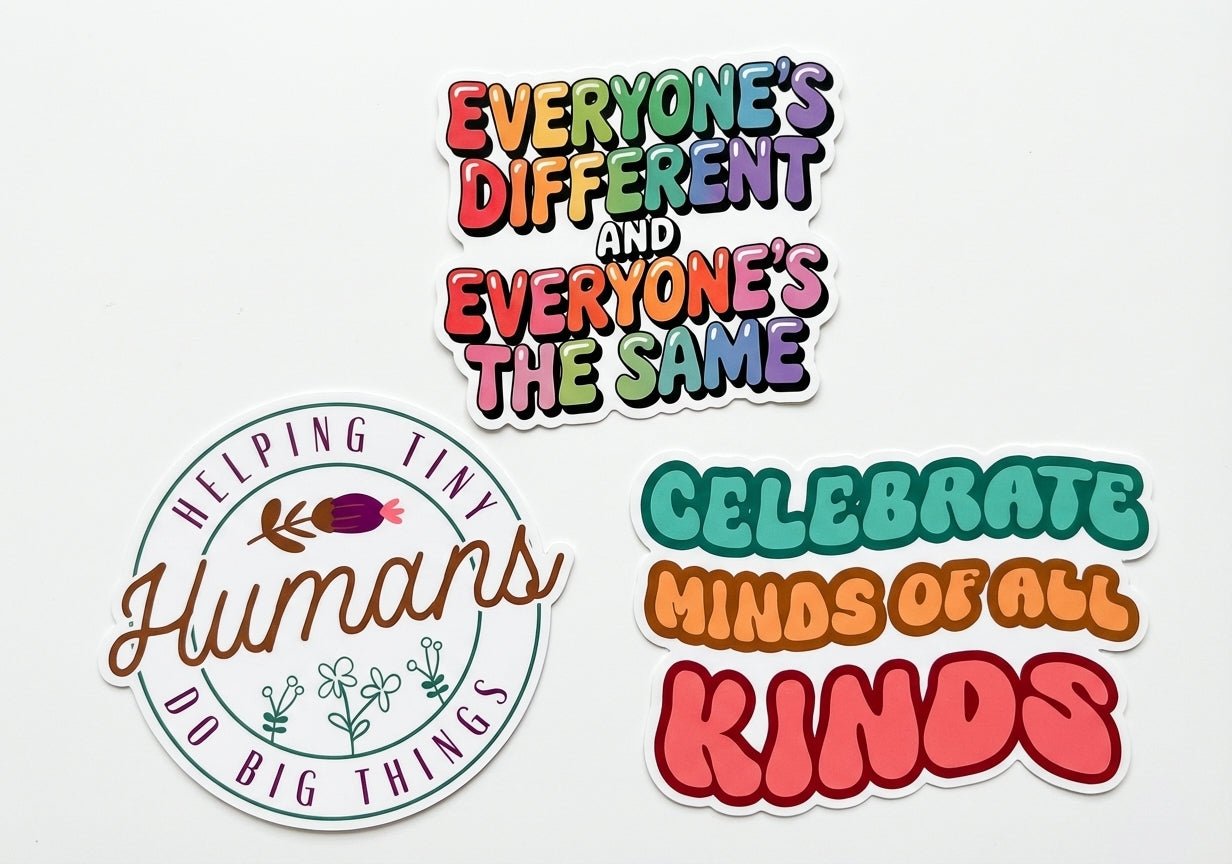 Autism Paper products - Advocacy Sticker Pack (3 Stickers) - Daily Bloom