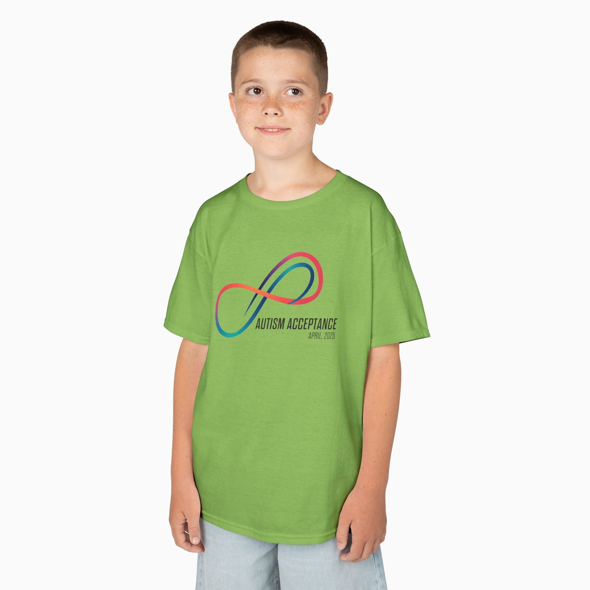 Autism Awareness 2025 - Loop of Acceptance Youth T-Shirt