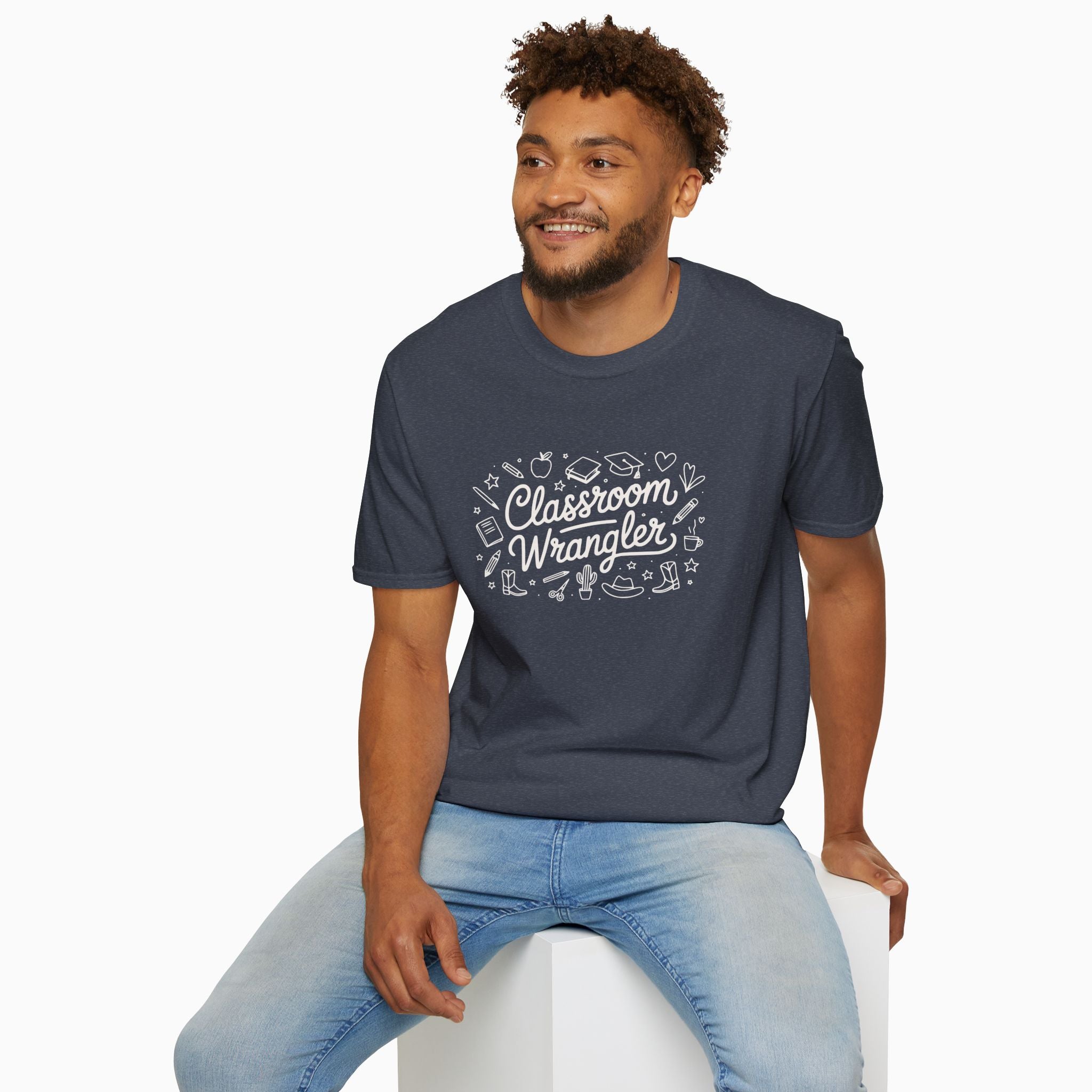 Classroom Wrangler Tag-Free Tee