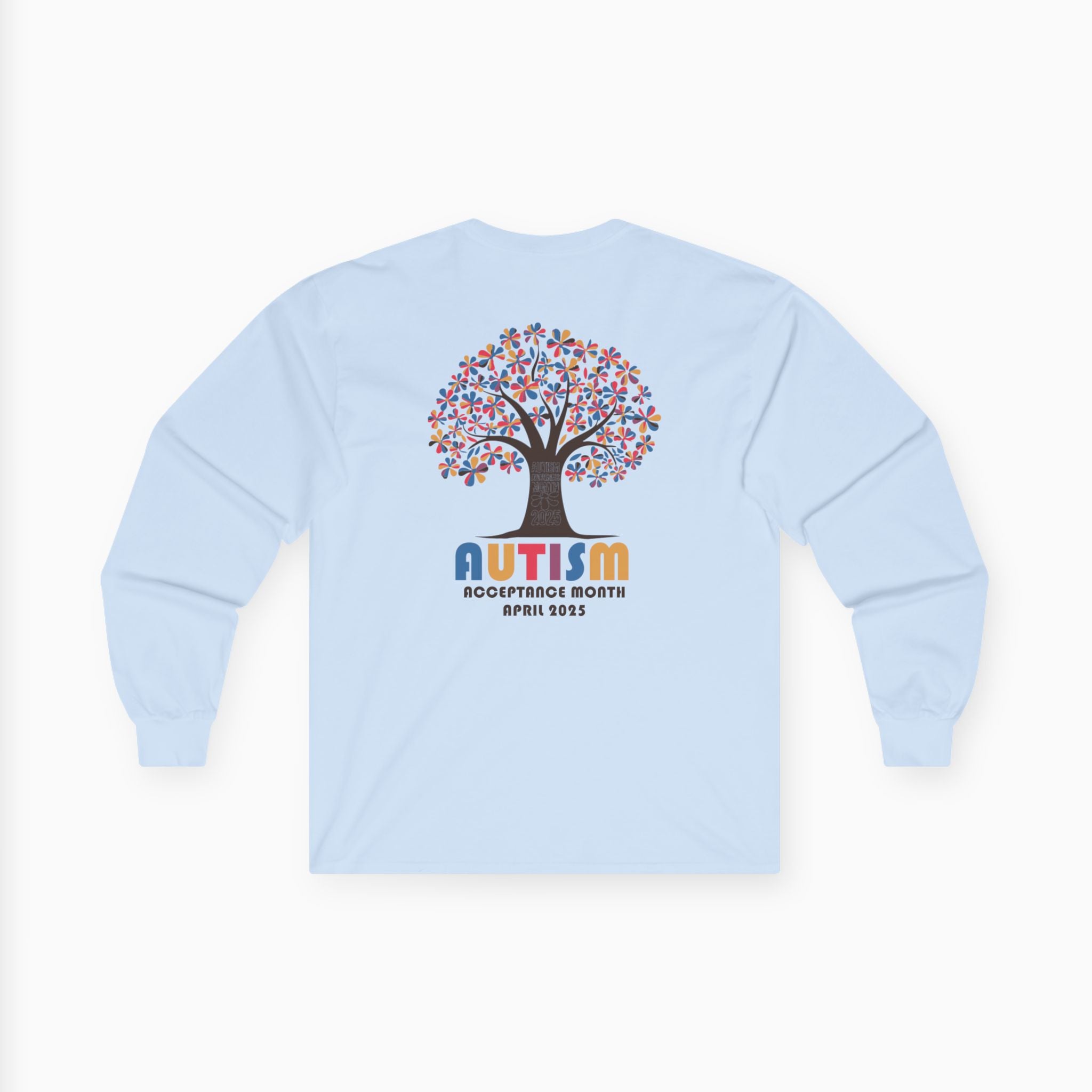 Autism Awareness 2025 - Tree of Acceptance Long Sleeve Tee