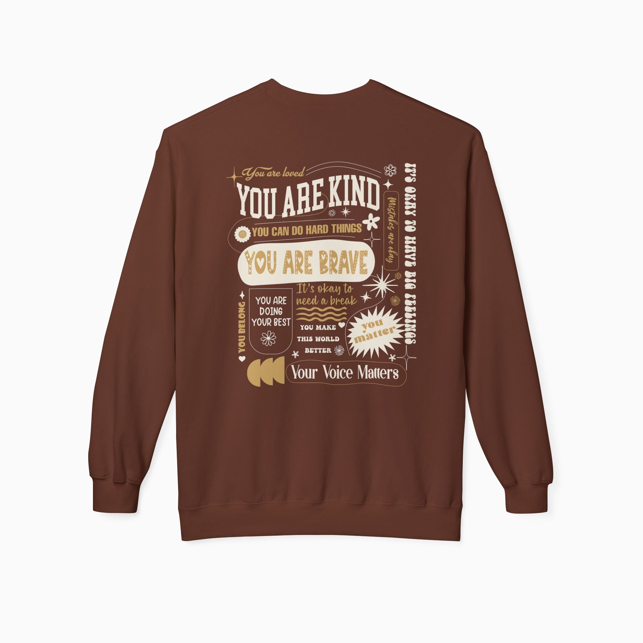 Together We Bloom Tag Free Sweatshirt