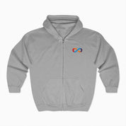 I Love Someone With Autism Zip Up Hoodie