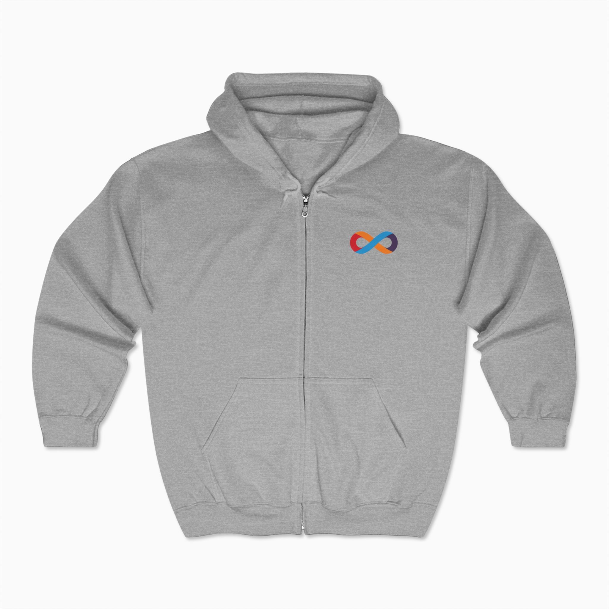 I Love Someone With Autism Zip Up Hoodie