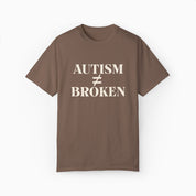 Autism ≠ Broken Comfort Colors Tee