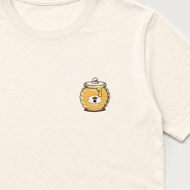 Wildly Sweet Youth Tee Natural kids clothes, design close-up