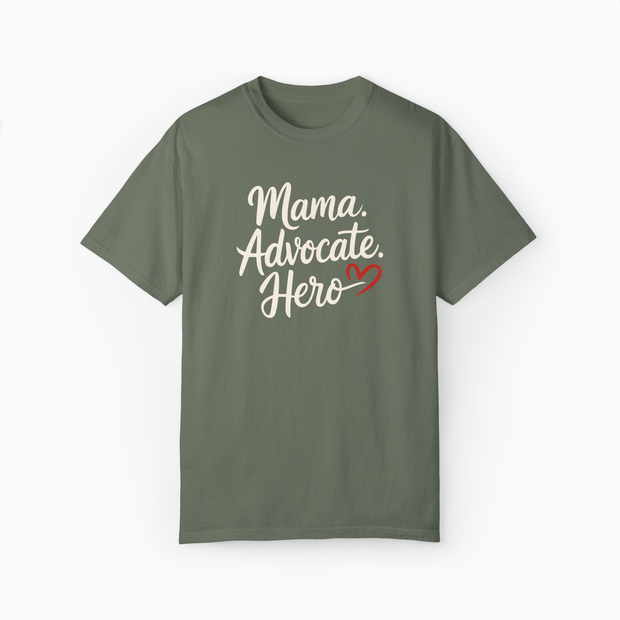 Mama Advocate Hero Comfort Colors Tee