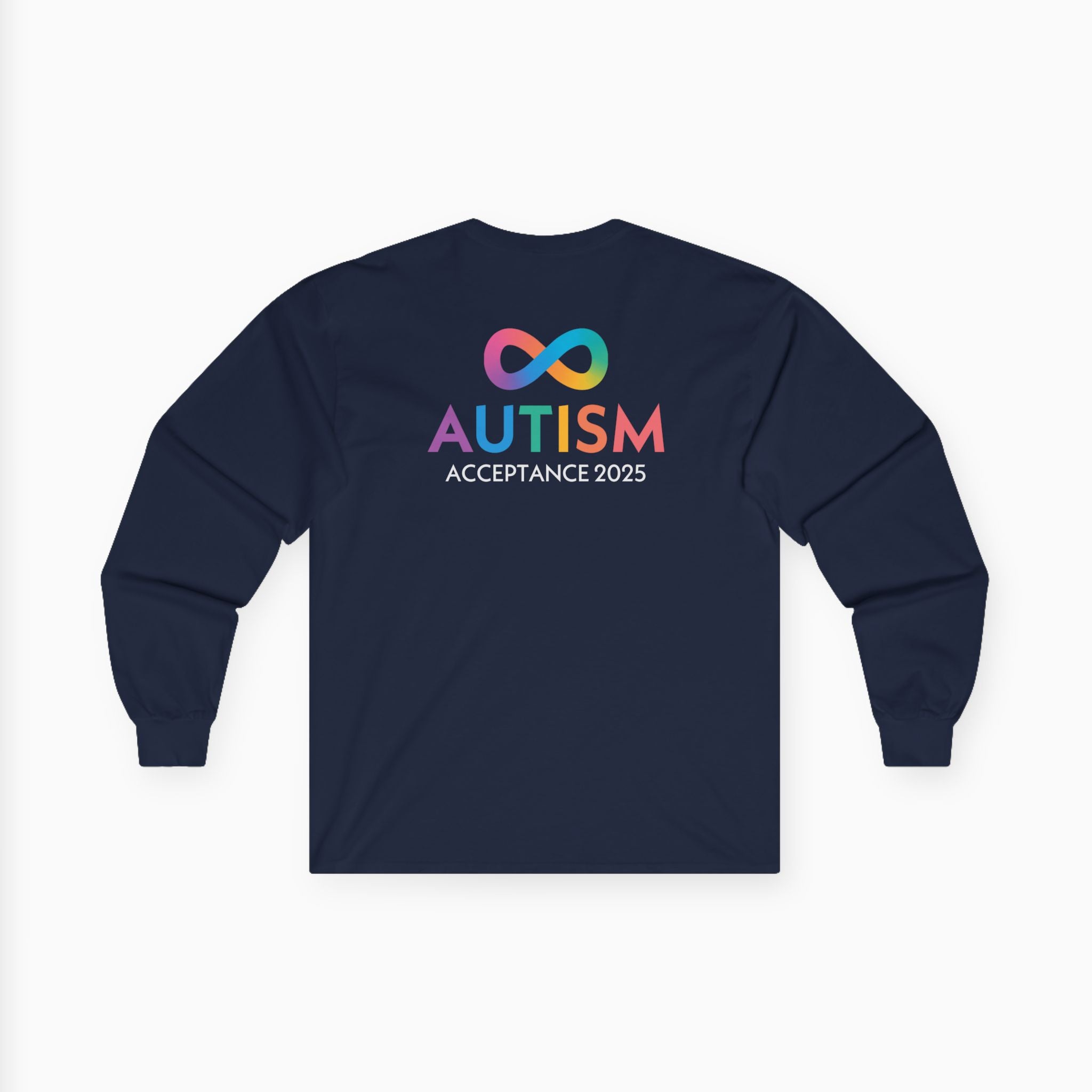 Autism Awareness 2025 - Infinity Acceptance Long Sleeve Tee
