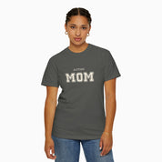 Autism Mom College Comfort Colors Tee