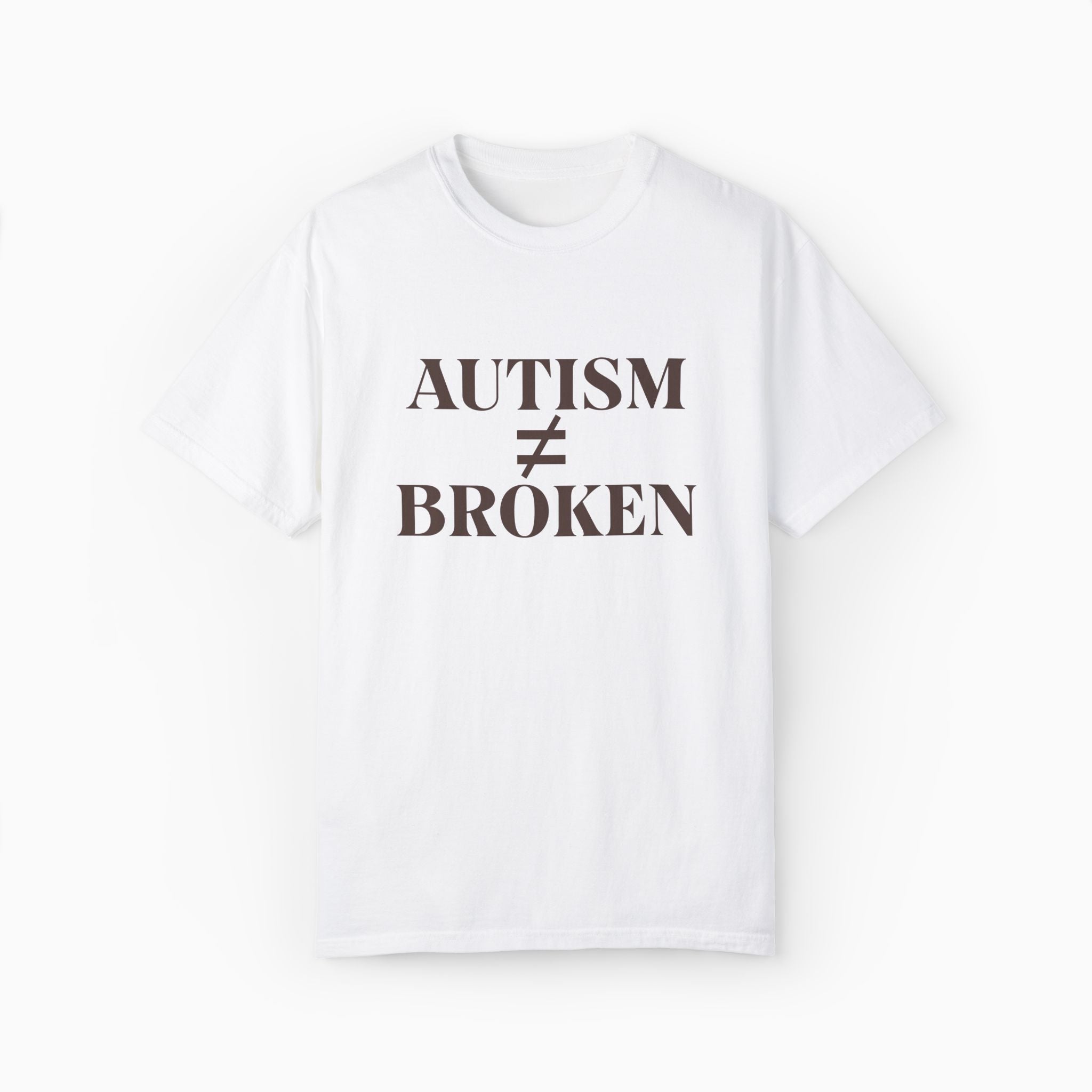 Autism ≠ Broken Comfort Colors Tee